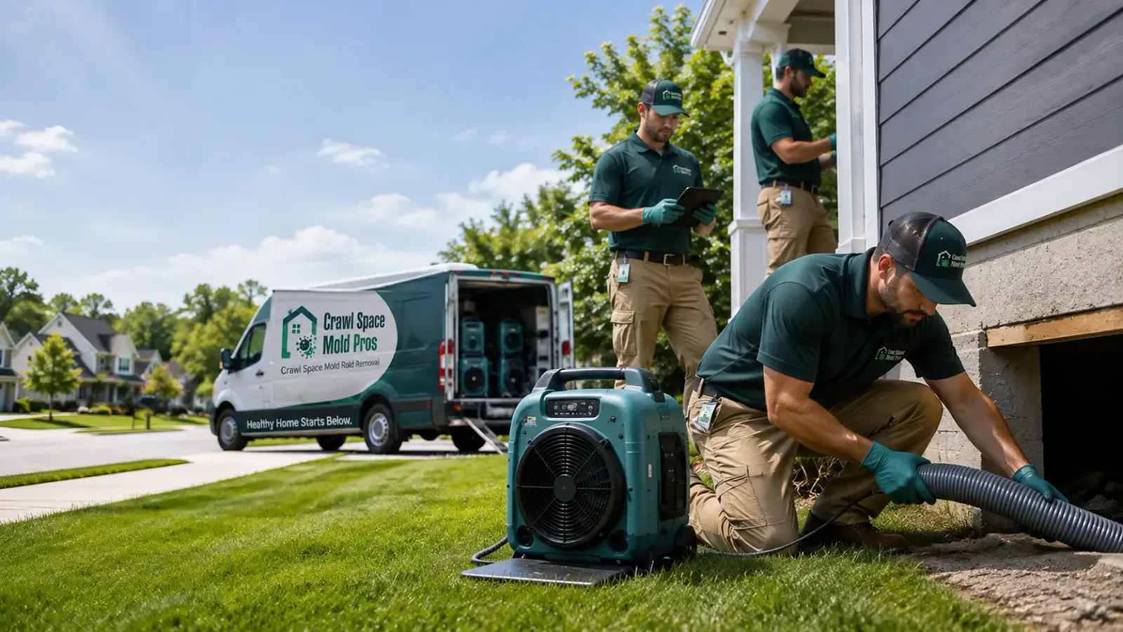 Crawl Space Mold Removal in Coronado, CA